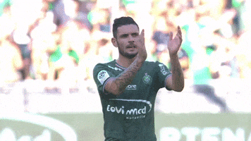 football applause GIF by AS Saint-Etienne