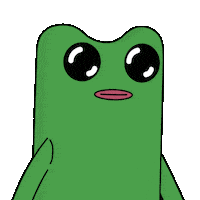Do Not Disturb Frog Sticker by fwogs