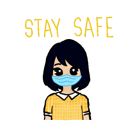 Mask Staysafe Sticker