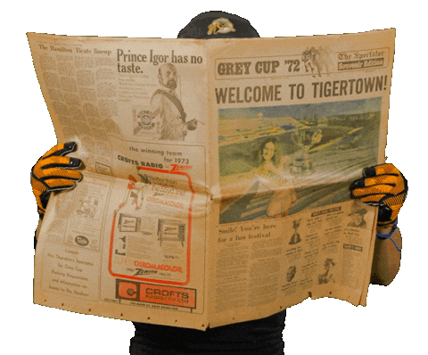 Tiger-Cats Cfl Sticker by Hamilton Sports Group