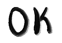 jackifier black ok shortcut white black Sticker