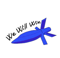 Rocket We Will Win Sticker by TotoGaming