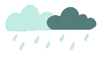 Sad Make It Rain Sticker by Demic