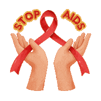 Aids Day Sticker