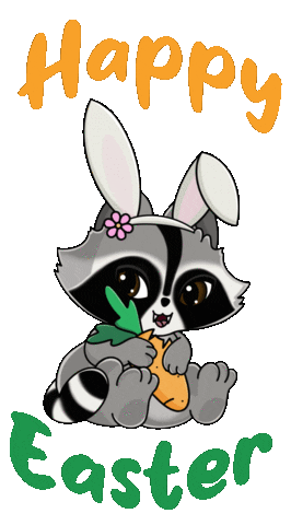 Bunny Easter Sticker