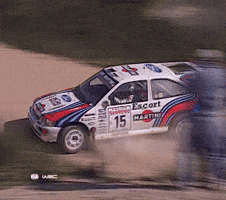 Rallying Ford Escort GIF by FIA World Rally Championship