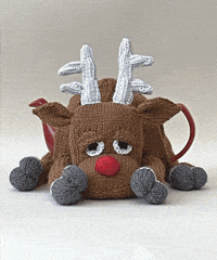 Merry Christmas Reindeer GIF by TeaCosyFolk