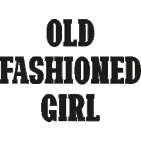 Old Fashioned Sticker by Joanie Clothing