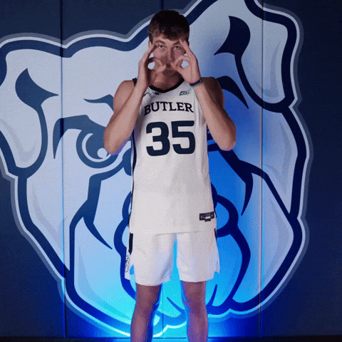 ButlerAthletics giphyupload butler cardinal big east GIF
