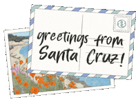 Road Trip Postcard Sticker by By Sauts // Alex Sautter