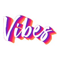 Vibing Good Vibes Sticker by Winter Garden Vibes