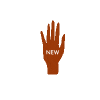 New Post Hand Sticker by Open Hands Creative