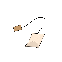 Tea Cha Sticker