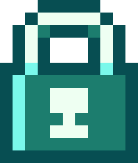 Pixel Loop Sticker