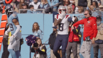 Stefon Diggs Football GIF by New England Patriots