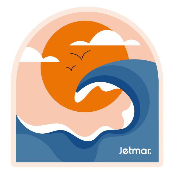 jetmar_viajes giphyupload beach brasil playa Sticker