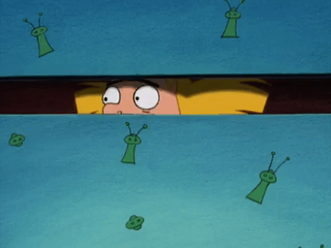 hey arnold nicksplat GIF