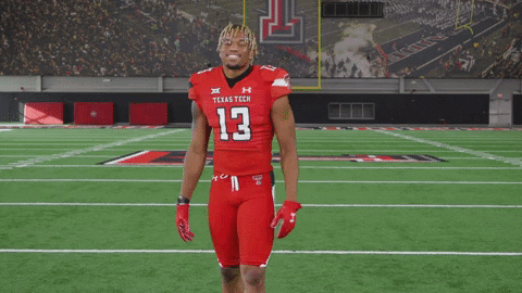 Lets Go Erik Ezukanma GIF by Texas Tech Football