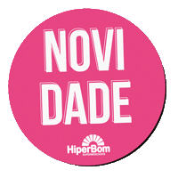 Novidade Sticker by Hiperbom Supermercados