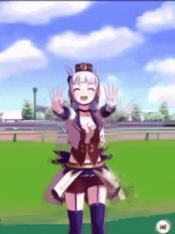 Umamusume Drop Kick GIF