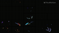 Animated Colorful Dynamic Shapes
