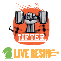 Workout Lifting Sticker by Hemp Hop