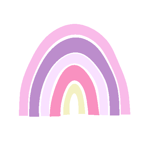 Happy Rainbow Sticker by Strictly Design