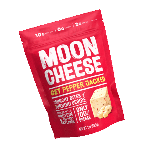 mooncheesesnacks giphyupload mooncheese moon cheese getpepperjacked Sticker