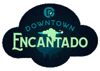 Downtowncenter_rd encantado downtowncenter halloweendtc Sticker