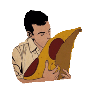 Pizza Love Sticker by imoji