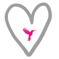 Heart Love Sticker by Online Birds Hotel Marketing Solutions