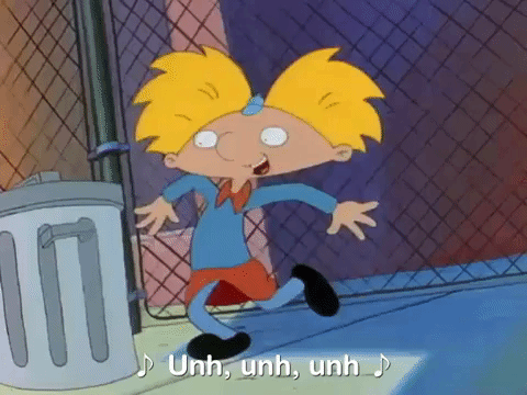 hey arnold nick splat GIF