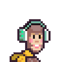 Art Pixel Sticker by Monkey Kingdom