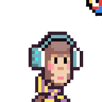 Art Pixel Sticker by Monkey Kingdom