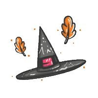 Halloween Fall Sticker