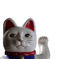 Cat Hello Sticker