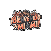 South Beach Travel Sticker by Flowpio