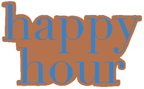 Happy Hour Fall Sticker