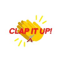 Clap It Up New Jersey Sticker by THE MAX Challenge