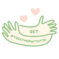 Heart Hug Sticker by thetinselrack