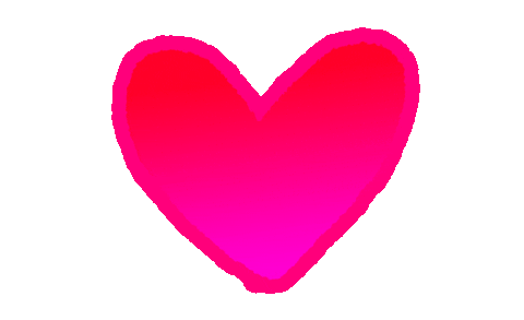 Love You Heart Sticker by megan lockhart