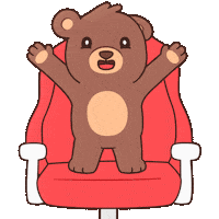 Happy Fun Sticker by BEARISH