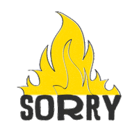 SorryBurger sorry burger Sticker