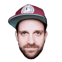 face spinning Sticker by DJ Steve Clash
