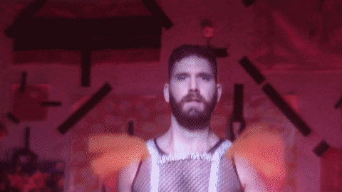 Drag Queen Hair Flip GIF by Miss Petty