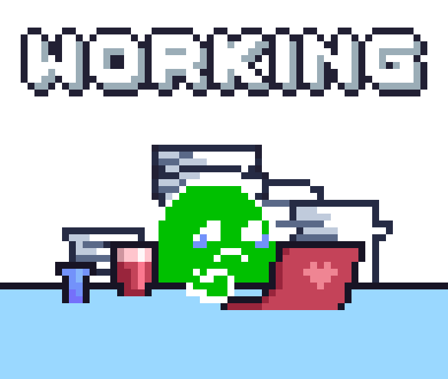 Sad Work Sticker by Potatozzz by 9GAG