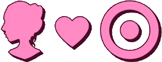 Pink Love Sticker by Starla Wines