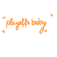 Basketball Playoffs Sticker