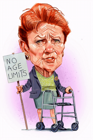 Retire Pauline Hanson GIF