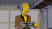 Season 20 Death GIF by The Simpsons